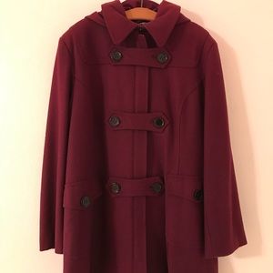 Tommy Hilfiger Winter Pea Coat- 1x